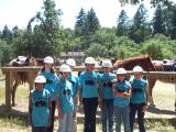 Group 2 perparing to ride