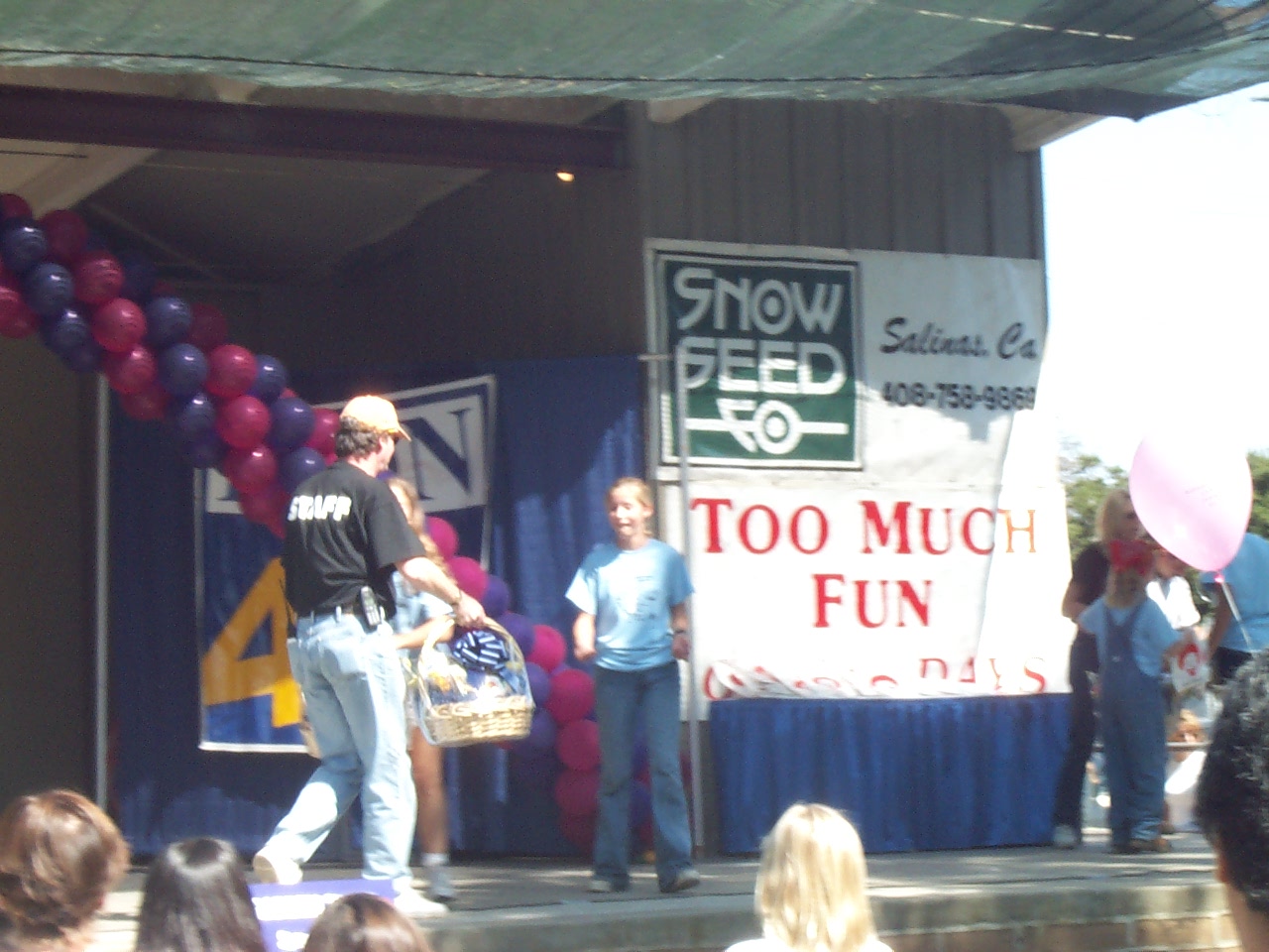 Look at that prize basket.