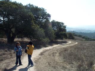 Stopping at every trail junction.