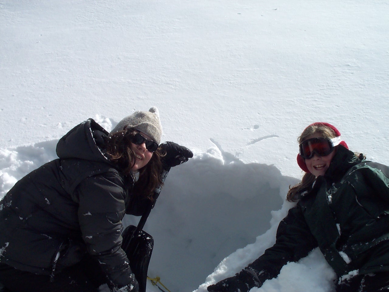 We started a second cave on a different section of hill.