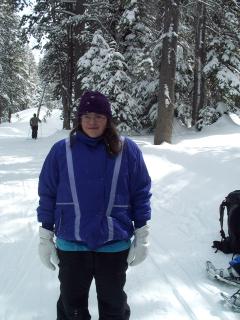 Snowshoeing