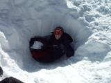 Removing another shovel full.