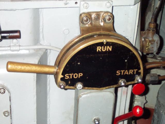 For a ship that is a part of the silent service, it could be very noisy when the engines were running.  The engineer had to communicate with hand signals.