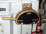 For a ship that is a part of the silent service, it could be very noisy when the engines were running.  The engineer had to communicate with hand signals.